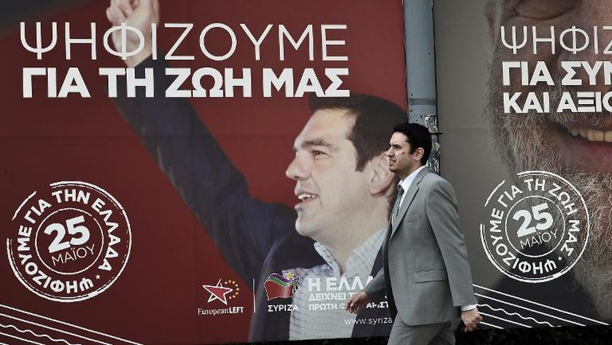 Alexis Tsipras le 12 mai 2014 à Athènes