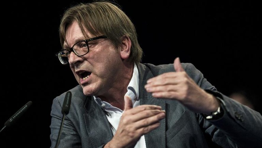 Guy Verhofstadt le 30 avril 2014 à Lyon