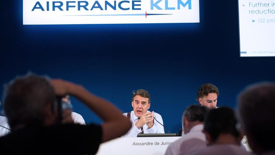 Alexandre de Juniac, PDG du Air France-KLM, le 26 juillet 2013 à Paris
