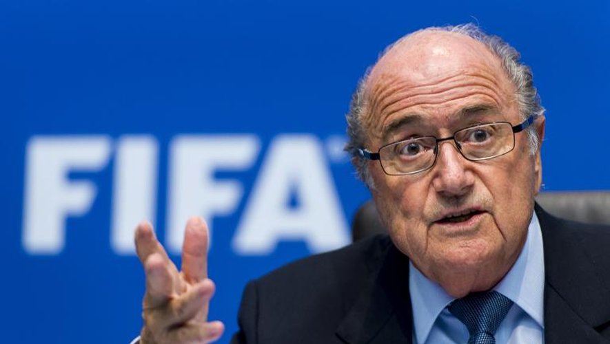 Le président de la Fifa Sepp Blatter, le 4 octobre 2013 à Zurich