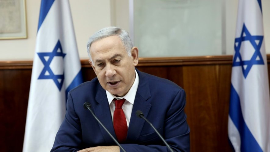 Le Premier ministre israélien Benjamin Netanyahu à Jérusalem le 15 mai 2016