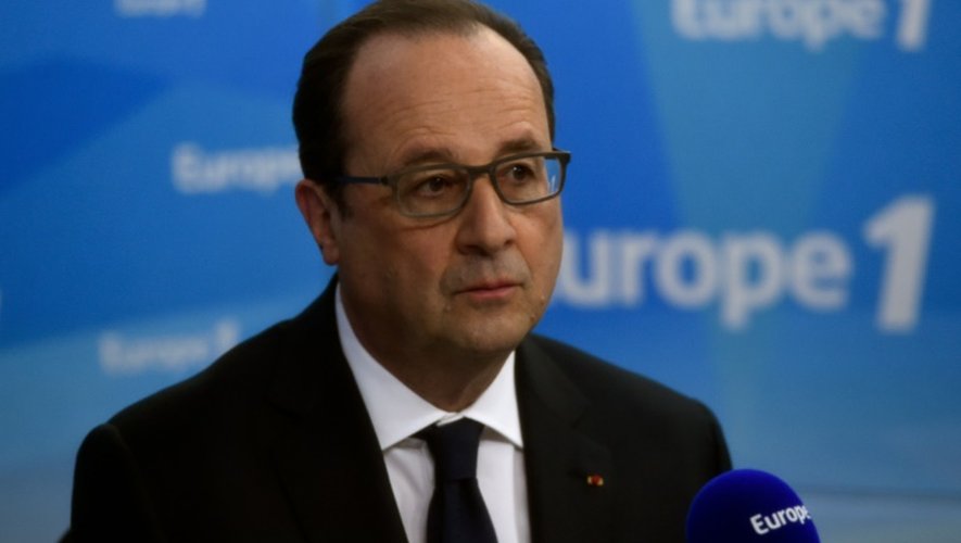 François Hollande sur Europe 1 le 17 mai 2016
