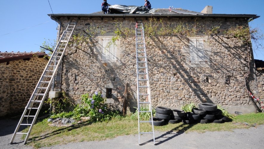 Orages dans l'Ouest-Aveyron : les habitants toujours sous le choc