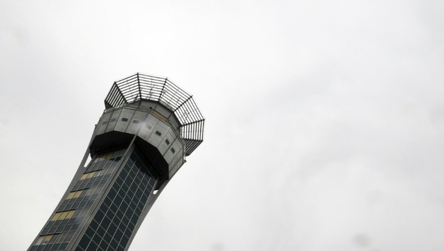 La tour de contrôle de l'aéroport parisien d'Orly, le 21 juillet 2010