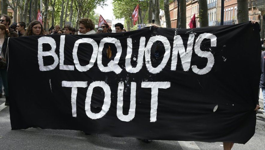 Manifestation contre la loi travail le 19 mai 2016 à Toulouse