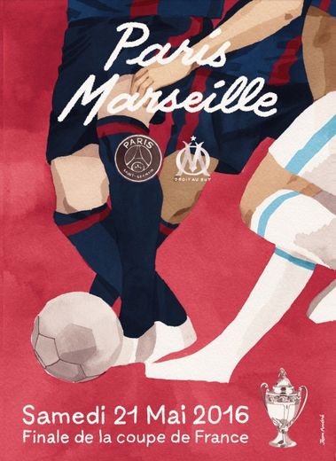 Un artiste aveyronnais revisite l'affiche de la finale de Coupe de France