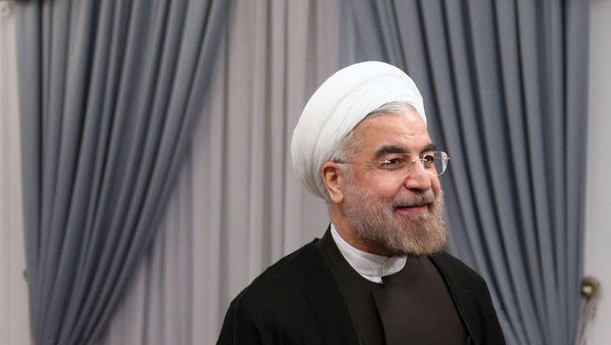 Le nouveau président iranien Hassan Rohani, le 3 août 2013 à Téhéran