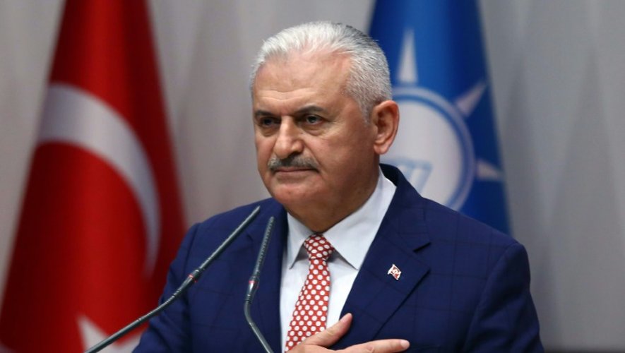 Le ministre turc des Transports Binali Yildirim, prochain Premier ministre, le 19 mai 2016 à Ankara