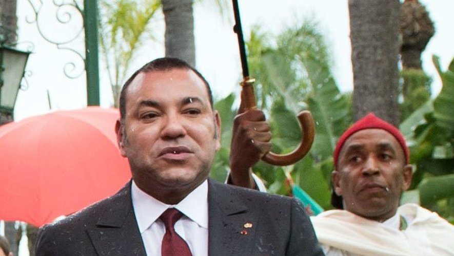 Le roi Mohammed VI, le 3 avril 2013 à Casablanca
