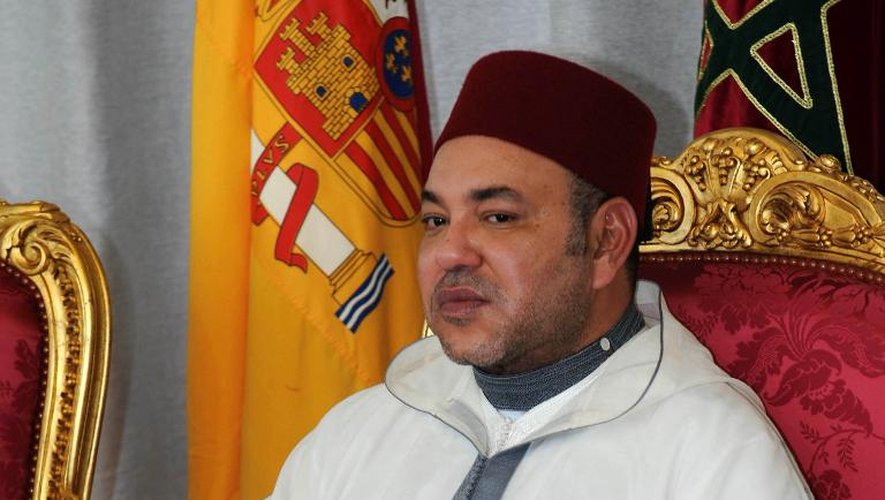 Le roi du Maroc Mohammed VI, le 16 juillet 2013 à Rabbat