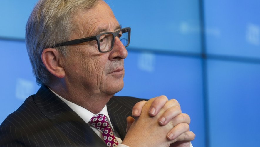 Le président de la Commission européenne Jean-Claude Juncker, le 3 juillet 2015 au Luxembourg