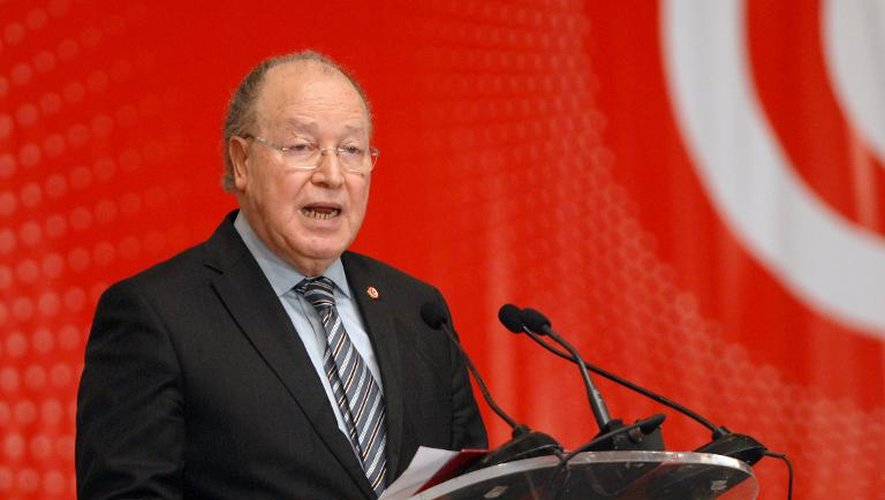 Le président de l'Assemblée constituante Mustapha Ben Jaafar ke 16 mai 2012 à Tunis