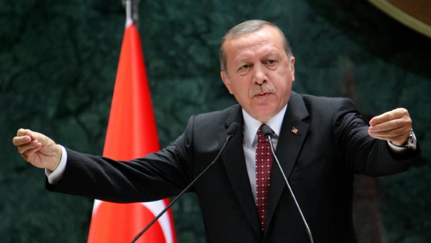 Le président turc Recep Tayyip Erdogan le 10 mai 2016 à Ankara