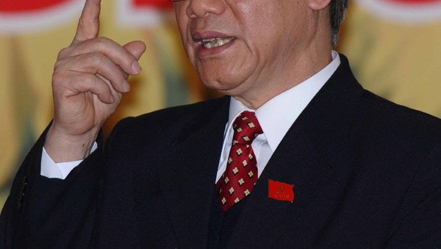 Nguyen Phu Trong, secrétaire général du Parti communiste vietnamien (PCV), le 19 janvier 2011 à Hanoi