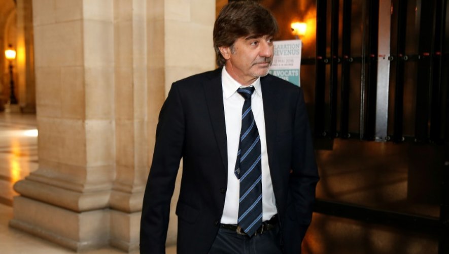 L'ex-numéro deux de la PJ de Lyon, Michel Neyret, le 9 mai 2016 au tribunal correctionnel de Paris