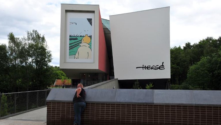 Le musée Hergé à Louvain-la-Neuve, en Belgique, le 22 mai 2014