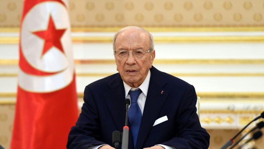 Le président tunisien Béji Caïd Essebsi, le 28 juin 2015 à Tunis