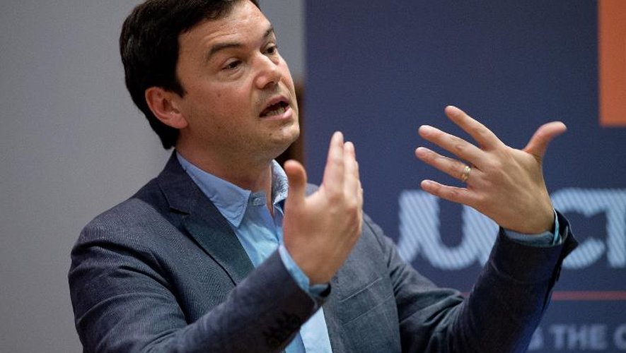 Thomas Piketty le 30 avril 2014 à Londres