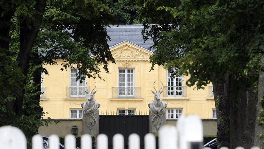 La résidence présidentielle de la Lanterne, à Versailles