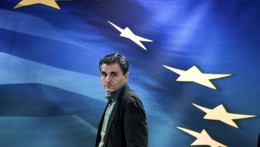 Le nouveau ministre grec ds Finances Euclide Tsakalotos à Athènes, le 6 juillet 2015
