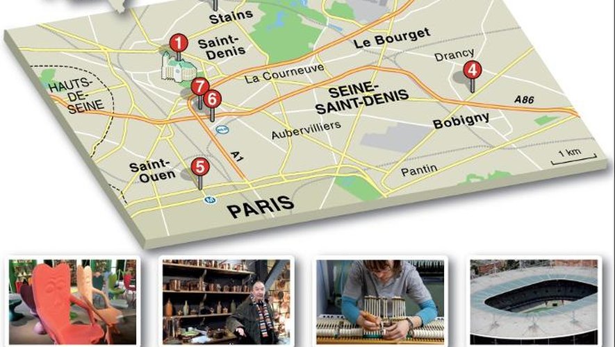 Présentation de quelques sites à visiter en Seine-Saint-Denis