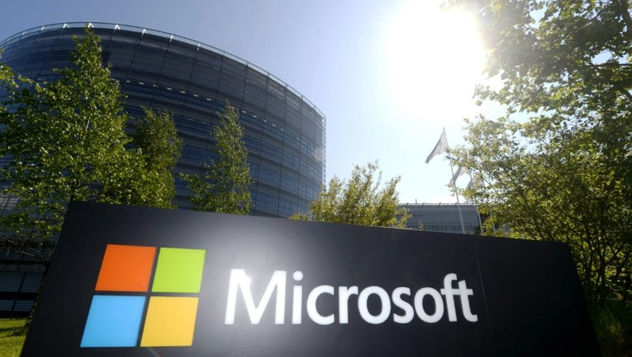 Siège de Microsoft, à Espoo près d'Helsinki en Finlande le 25 mai 2016