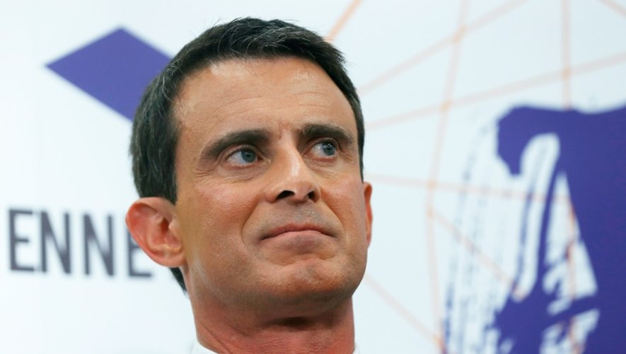 Manuel Valls à Evry le 18 mai 2016