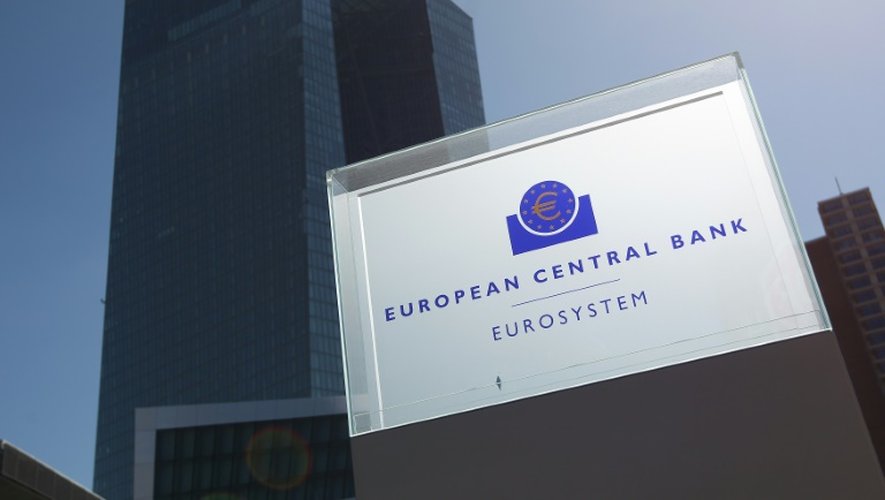 La Banque centrale européenne (BCE) à Francfort en Allemagne, le 15 avril 2015