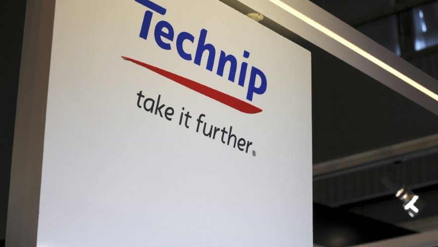 Logo du groupe français d'ingénierie pétrolière Technip , le 2 juin 2015