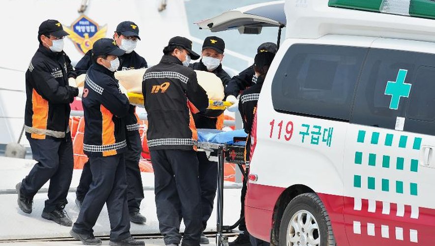 Une ambulance en Corée du Sud