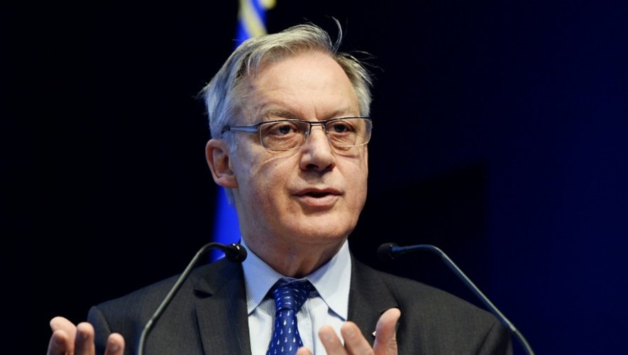 Le gouverneur de la Banque de France, Christian Noyer, le 5 mai 2015 à Paris