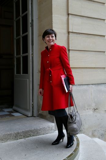 La socialiste Carole Delga, présidente de la région Midi-Pyrénées-Languedoc-Roussillon, à l'Hôtel Matignon à Paris le 2 février 2016