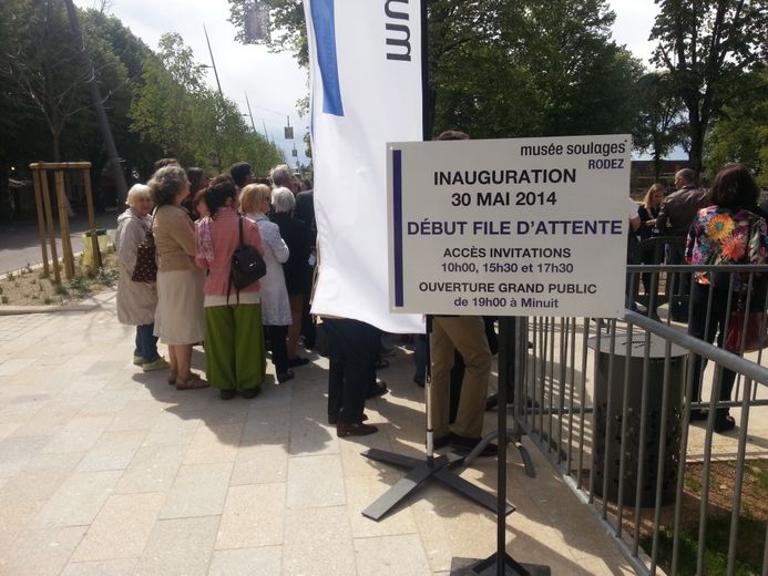 Musée Soulages : l'inauguration, comme si vous y étiez !