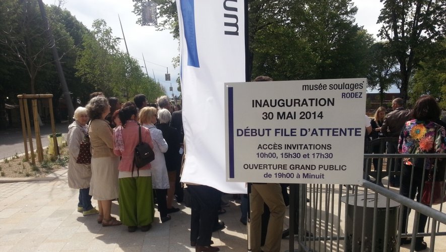 Musée Soulages : l'inauguration, comme si vous y étiez !