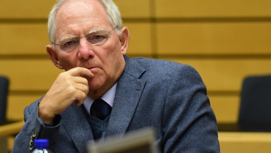 Le ministre allemand des Finances Wolfgang Schauble le 22 juin 2015 à Bruxelles
