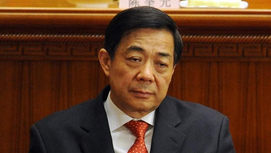 Bo Xilaï, alors responsable du Parti communiste dans la métropole de Chongqing, en mars 2012 à Pékin