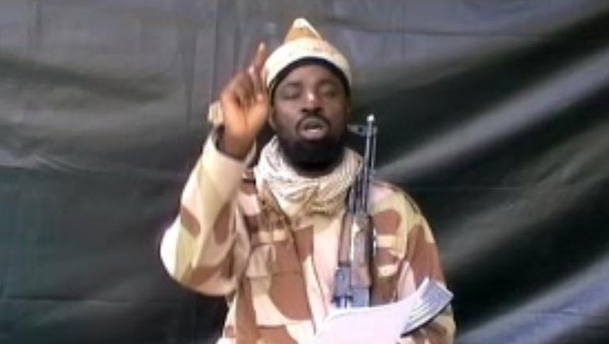 Capture d'écran d'une vidéo de Boko Haram du 13 juillet 2013 montrant son chef, Abubakar Shekau,