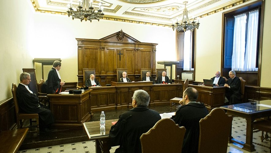 Le tribunal du Saint-Siège le 11 juillet 2015 au Vatican