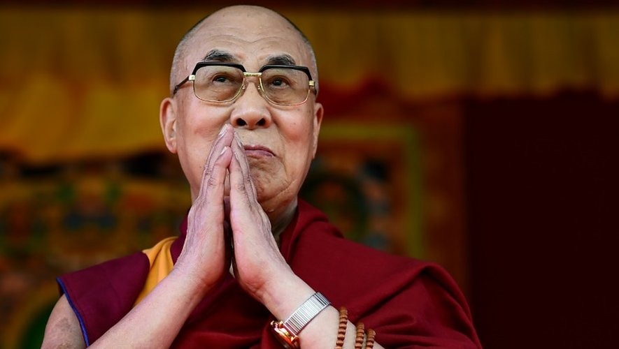 Le Dalaï Lama à Aldershot au Royaume-Uni le 29 juin 2015