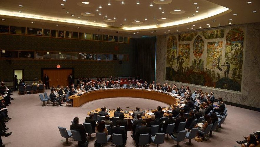 Le Conseil de sécurité de l'ONU, le 6 août 2013
