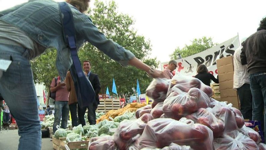 Opération fruits et légumes "au juste prix" à Paris