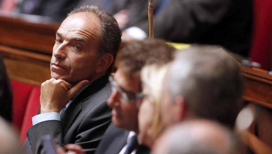 Jean-Francois Copé le 3 juin 2014 à l'Assemblée nationale à Paris