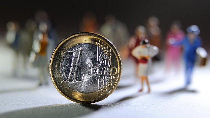 Une pièce d'un euro