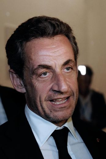 Nicolas Sarkozy le 25 mai 2014 à Tel Aviv (Israël)