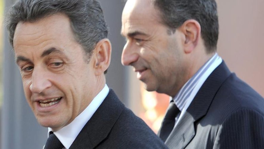 Nicolas Sarkozy et Jean-François Copé en 2011 à Marseille