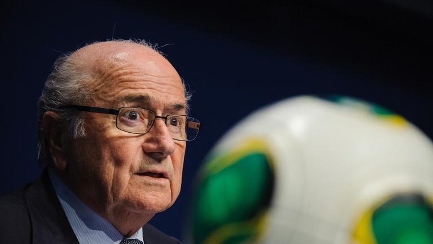 Le président de la FIFA Joseph Blatter, le 21 mars 2013