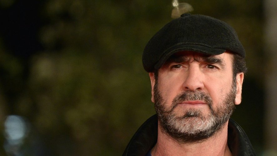 L'ex-international de football Eric Cantona lors du festival international du film de Rome, le 19 octobre 2015