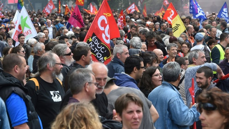 Manifestation contre la loi travail, le 2 juin 2016 à Toulouse