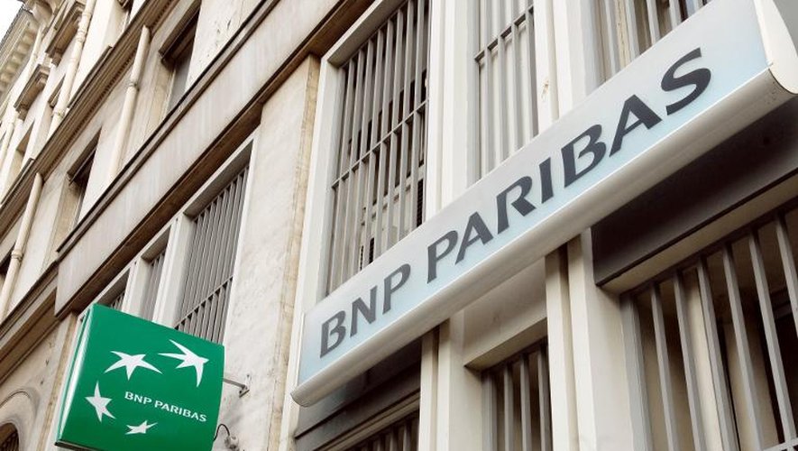 Une agence de BNP Paribas à Paris