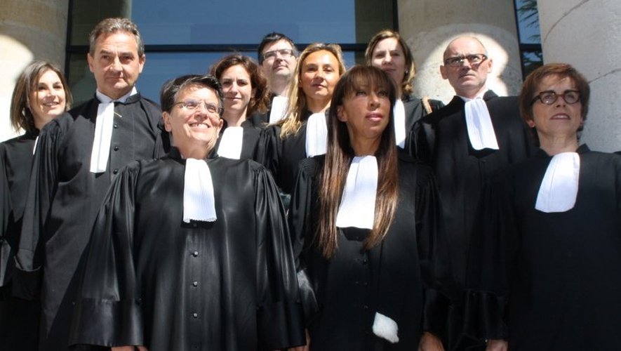 Comme dans la plupart des tribunaux français, les avocats ruthénois étaient en grève des audiences jeudi.